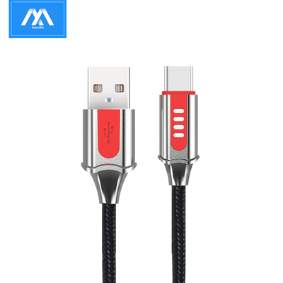LED Indicator 5A Type C Mobile Phone Fast Charging Cables USB Data Charger Phone Accessories for Sumsung