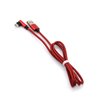 90 Degree Nylon Micro USB Cable 2.4A Fast Charing QC 3.0 /2.0 Right Angle V8 Cable for Mobile Game