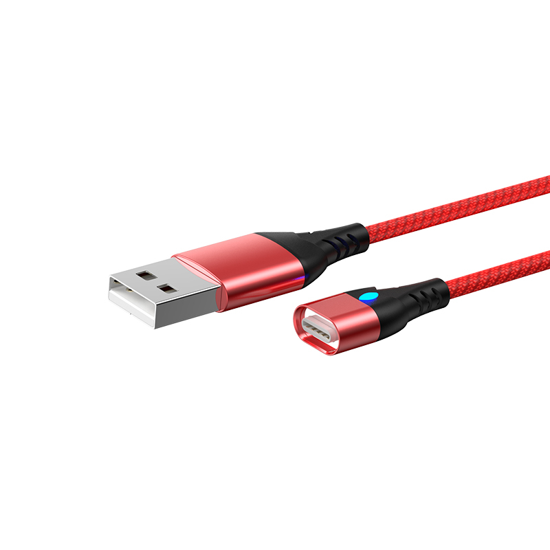 Wholesale Factory on Stock 3A Fast Charging 3 In1 Magnetic Charging USB Cable Lighting USB C Micro USB Data Cable