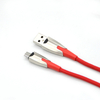 Green Hornet 1M 2A nylon braided micro usb charging data cable