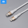 Flexible Durable TPE Cheap Price USB C Charger Cable Mobile Phone Charging Line for Huawei Xiaomi Cell Phones
