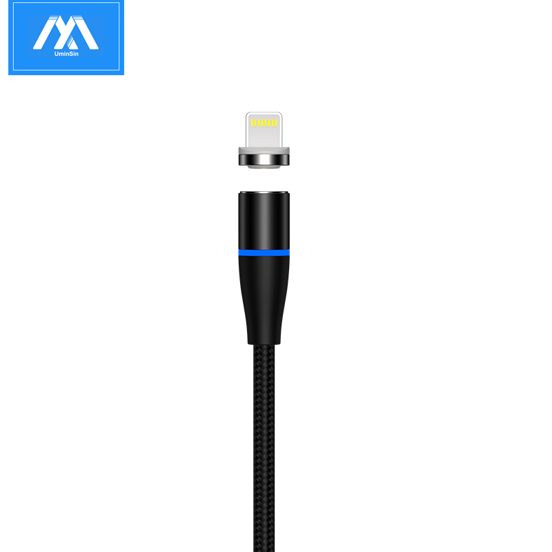 Wholesale Price Magnetic 3A Fast Charge Phone Cables 3 in 1 USB Charger Cable Magnetic Data Cable
