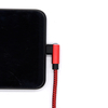 90 Degree Nylon Micro USB Cable 2.4A Fast Charing QC 3.0 /2.0 Right Angle V8 Cable for Mobile Game