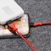 Double-color Mermaid design 3A Lightning fast charging usb cable 