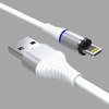Magnetic LED Indicator Mobile Phone Accessories USB Cable 2A Charging for iPhone Lightning 