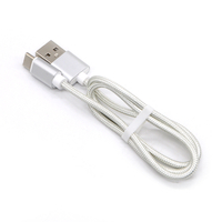 50cm 3A Cloth Braided Fast Charging Sync Charger Type C USB Cable for Huawei Xiaomi Phones
