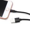 1m 1.2m 1.5m Braided Micro USB Cable Sync Data Cable for Mobile Phone USB Chargering Cable