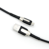2m 3m TPE Zinc Alloy Micro USB Cable Charger Charging Data Sync Cable for Cell Phones