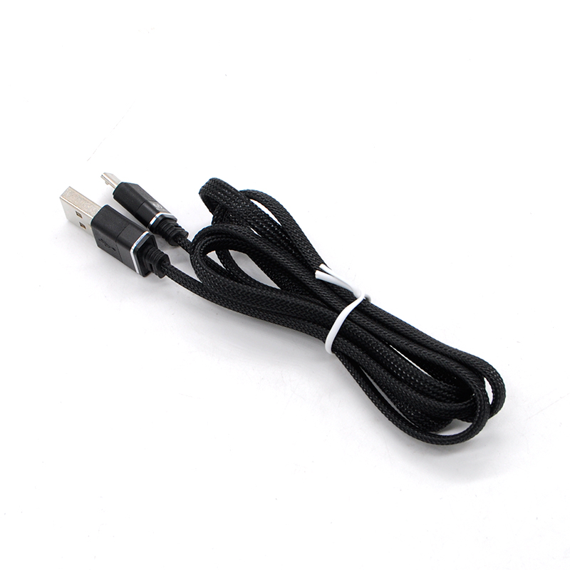 Wholesale Nylon Braided Three in One Cable 3 in 1 Multi-Function 2.4V Fast Charing USB Charging Sync Data Cable for Micro USB