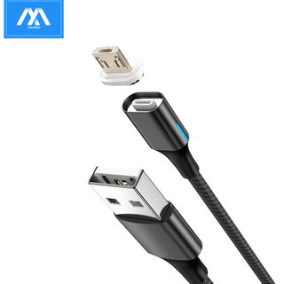 3A Fast Charging Wholesale Phone Accessories Magnetic Cable Type C Micro USB Lightning USB Data Cable
