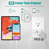17W Fast Charging 3-USB Multi-Port Electric Charger Dual USB Charging Head for Mobile Phones Flats Small Fans European Gauge