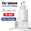 High Quality Mobile Phone Accessories China Manufacture Mobile Phone Emergency Charger for Apple iPhone 12 PD 20W Charger