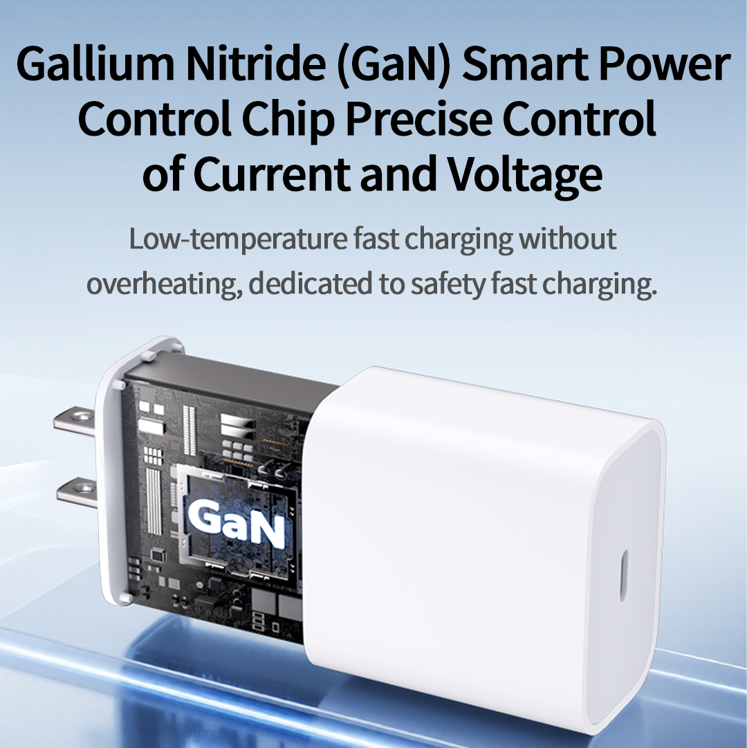 45W US PD Fast Charger Single C Port Adapter for Laptop Smartphone Home & Travel Wall Charger