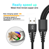 3 in 1 USB Fast Charging Cable for Samsung Xiaomi Huawei Apple Mobile Phone USB Type C Charger Tablet Charging Cable Accessories3 in 1 USB Fast Charging Cable