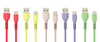 1m 2m 3m 2.4A 3A PVC / TPE Micro USB Type C Lightning USB Cable Wholesale Cell Phone Accessories Data Cable USB Charger Cable for Huawei Xiaomi Samsung Phones