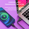 New design 2.4 PVC 1m 2m Custom Type C Phone Charge Type C USB Cable USB C Cable for iPhone Charger Data Cable Fast Charging