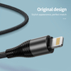 Amazon Hot Selling 3FT 6FT 5V/2.4A Fast Charging USB Cable Braided Cord for iPhone Charger for Lightning Data Cable