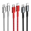 New Design 2.4A/3A/5A/6A Micro USB Type c lightning cable PD 18W 20W 60W 100W cable fast Charging Cable for Huawei Samsun MacBook