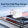 High Quality Custom Dual USB-C PD 45W GaN Charger Fast Speed Australia Plug Charger Mobile Phone for I Phone 16 15 14 Power