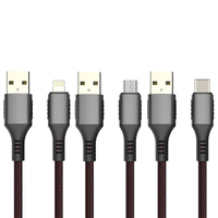 Wholesale 2M 3M 2.0 USB a to L Cable 5V2A Type C Usb Fast Charging Cable USB C 480Mbps Data Cables for Iphones