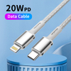 New Design 2.4A/3A/5A/6A Micro USB Type c lightning cable PD 18W 20W 60W 100W cable fast Charging Cable for Huawei Samsun MacBook