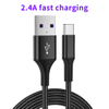 Cell Phone Accessories 3FT USB Cable Tipo-C High Speed 2.4A Charging USB Type C Cable for Samsung