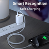 30W Dual Port Smart Fast Charger Fully Compatible with Samsung and Huawei Super Fast Protocol Charging for Laptops and Mobiles