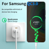 Oval shaped USB C Wall Charger single port/2 Ports Type C Charger with QC3.0 Dual USB 18W Pd Fast Phone Charger US EU UK Plug