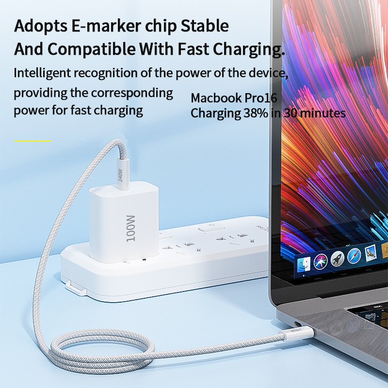  Wholesale 1m 3FT Pd 60W 100W 240W Data Cables Charger Fast Charging Type C to Type C Charging Cable Type C for iPhone 15 Charger
