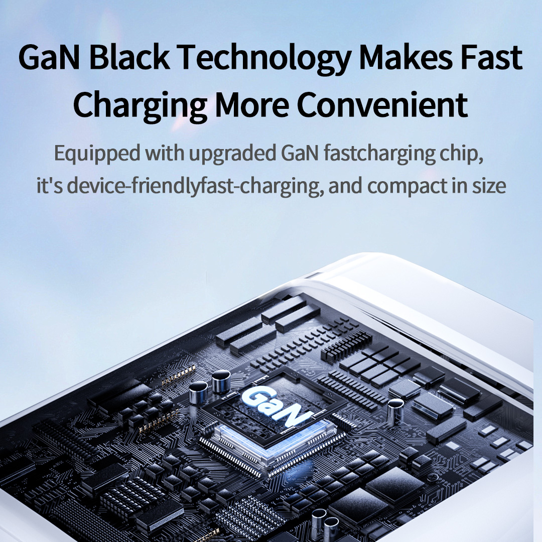 30W Dual Ports GaN Fast Charger EU CE Adapter Mobile Phone & Laptop Charger Small for Travel Charger
