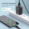 Amazon Hot Selling 3FT 6FT 5V/2.4A Fast Charging USB Cable Braided Cord for iPhone Charger for Lightning Data Cable
