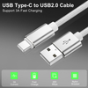 Nylon 3A Fast Charger Mobile Type C Charging Cable for Xiaomi Mi Braided USB C Type-C Cable 100cm