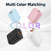 High Quality Custom Dual USB-C PD 45W GaN Charger Fast Speed Australia Plug Charger Mobile Phone for I Phone 16 15 14 Power