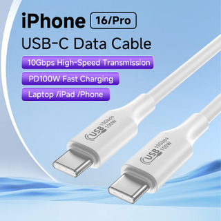 High-Speed 10gbps USB 3.1 Type C to Type C Cable with Braid Shielding TPE Jacket Metal Connectors for Charging Sync Computer Use